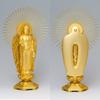 Статуя Будды Амитабха Нёрай Запад Макита Сюун Школа Синсю Хонгандзи Медное литьё Такаока Нёрай 15,7 см (позолоченный/24-каратное золото) Модель скульптора "Jodo