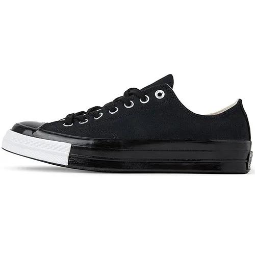 Converse Chuck 70 Low 'Order Disorder' (Unisex) Black / Black / White Canvas Shoes 163010C