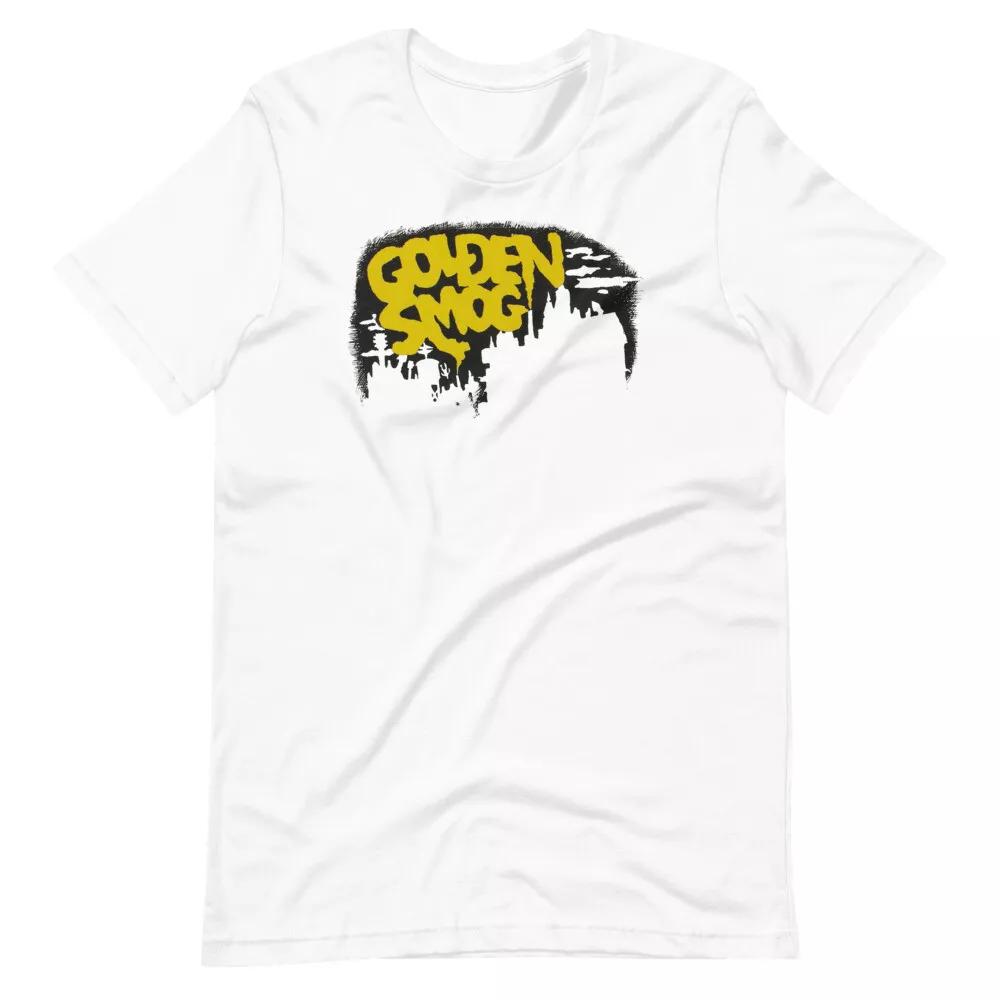 GOLDEN SMOG Concert Album Vinyl Poster Short-Sleeve Unisex T-Shirt