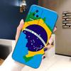 National Flag Of Brazil Soccer Phone Case For OPPO RENO 15 15F 14 14F 13 13F 12 11 11F 10 8T 8 7 6 5 4 4F LITE Plus Case Cover