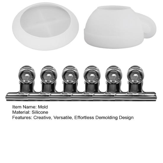 Silicone Coffee Cup Molds Candle Holder DIY Casting Mold for Concrete Tea