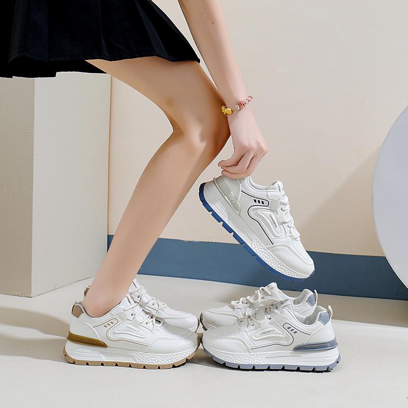 Обувь для папы, для девочек, весна 2025, новый стиль, корейская версия, студенческая обувь, увеличивающая рост, повседневная спортивная обувь AD8861