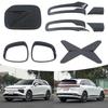 21-24 XPeng G9 Rearview Mirror Rain Shield, Trim, and Charging Port Cover Set