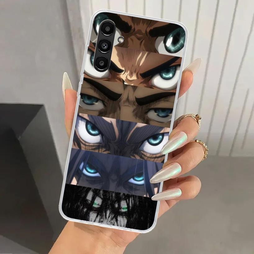 Чехол для телефона Attack Anime для Samsung Galaxy A16 A26 A36 A56 A15 A25 A35 A55 A14 A24 A34 A54 A13 A23 A33 A53 A05S A04S A03S A15 A2
