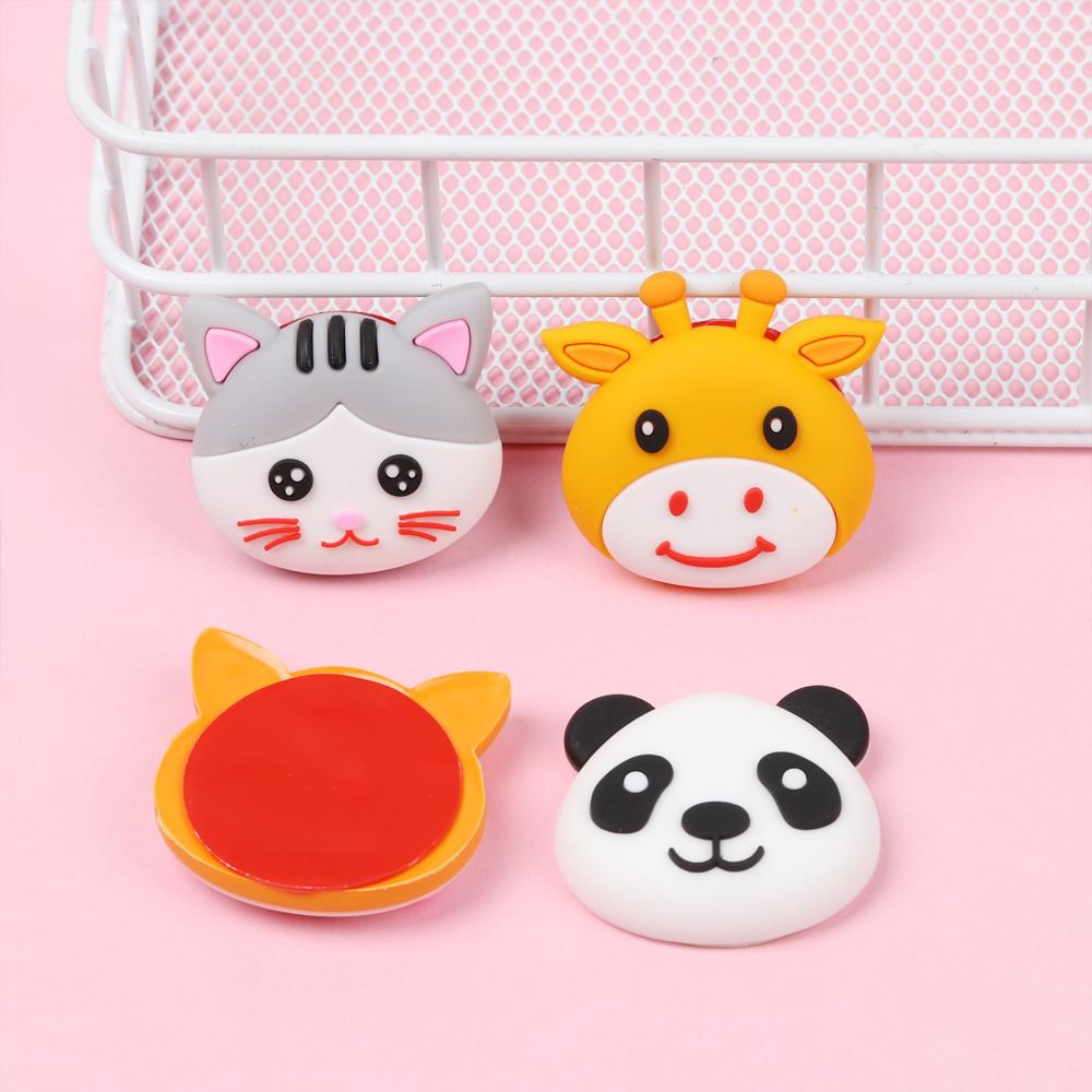 Wall Rubber Thickened Handle Bumper Door Stopper Stickers Anti-collision Pads Touch Mat