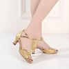 Women Adult 5.5CM Middle Heel Latin Dance Shoes Ballroom Dance Shoes Tango Salsa