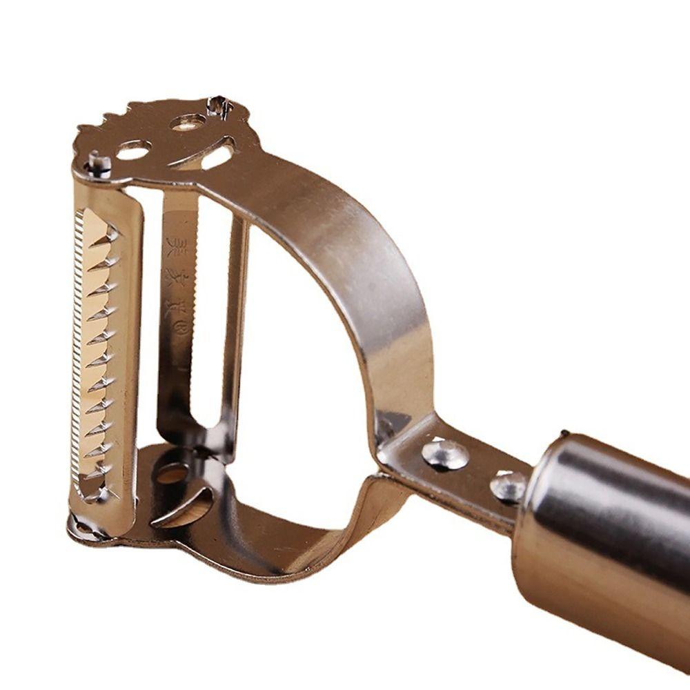 Double-Head Vegetable Fruit Peeler Stainless Steel Grater Slicer Tool  Cucumber Potato Carrot