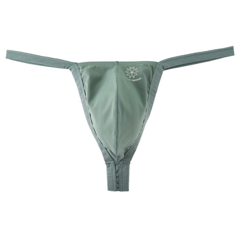 Стильные однотонные мужские стринги, очень мягкие, G-стринг, легкие, идеально подходят для повседневного нижнего белья