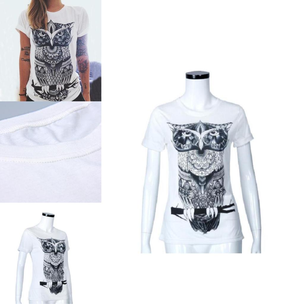 Spring Summer Womens T Shirt With 3d And Sun Print For Casual Wear
