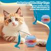 Interactive Toy With Tail, New Smart Moving Toy Ball For Indoor Cats, Rechargeable Automatic Rolling Teasing