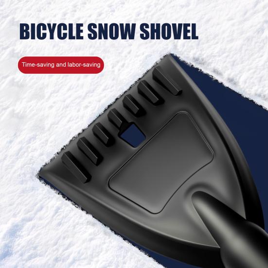 Car Snow Shovel Ice Scraper Multi-Purpose Winter Tool for Windshield Windows Ergonomic Handle Scratch-free Snow Removal Tool