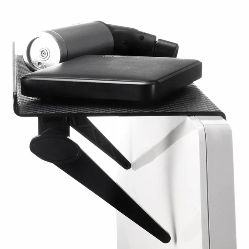 Полка-органайзер для ТВ-монитора, верхняя полка для хранения, держатель, практичный домашний органайзер для хранения компьютера, офиса, многофункциональный органайзер