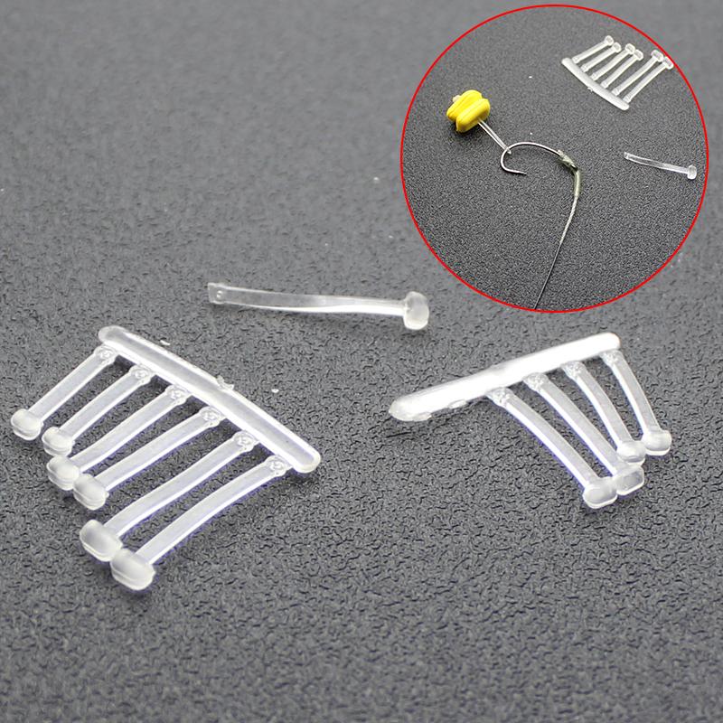 10 комплектов = 60 шт., вставки для бойлов для ловли карпа, оснастки для волос, упоры для рыболовной приманки, стопоры для приманки для волос, всплывающие пробки, аксессуары для ловли карпа