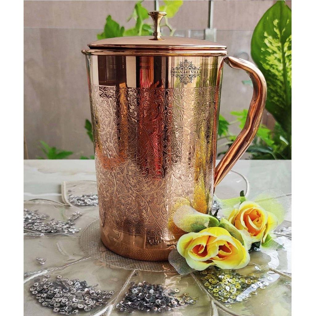 2 L Copper Water Jug Pure Copper Jug. At This Time When the World Is Riddled with Pollution