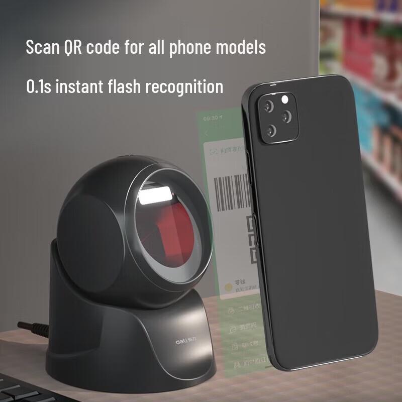 Deli Handheld 1D/2D Barcode Scanner AA840