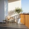 Flowerpot Srtia Riflo White H40X46