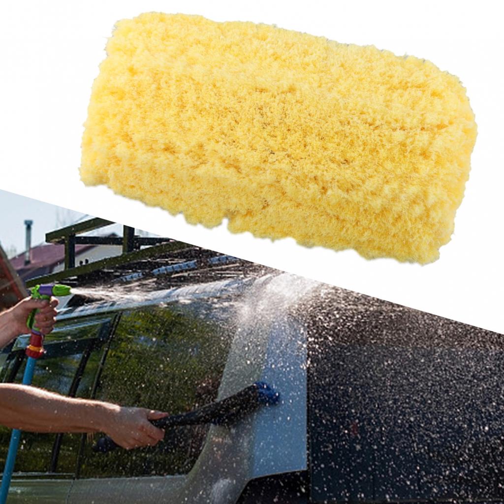 Надежная 10-дюймовая щетка для мытья автомобиля с нейлоновой щетиной для долговечного использования