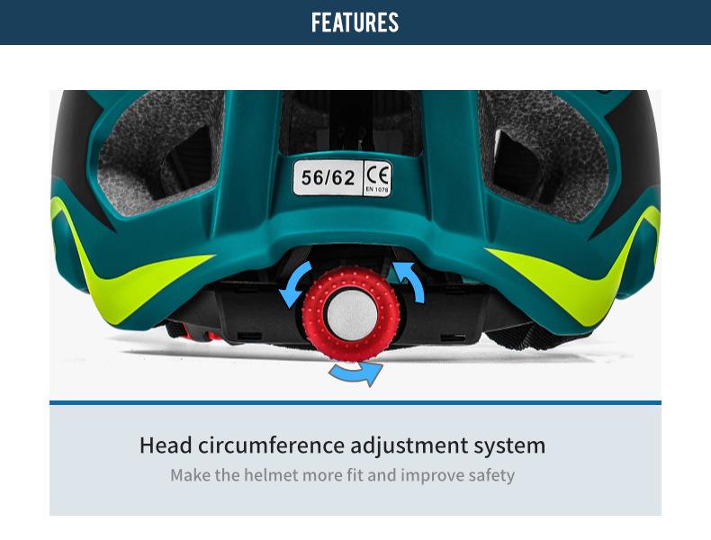 Легкий дышащий шлем для езды на велосипеде и горном велосипеде