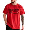 Unisexs TShirts SOCIAL BATTERY 1 Graphic TShirt Fashion Trendy Tops Tee for Unisex Unisex Summer Casual Tshirts Short Sleeve Gifts