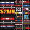 Spain License Plates for Wall Art Decoration Metal Tin Signs Vintage Tags Metal Automotive Signs For Cafe Bar Club Garage Pubs