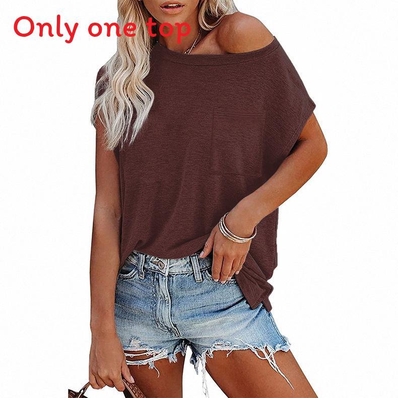 Floral Print T Shirt For Women With Spliced Design And Cotton Blend Fabric For Casual Wear