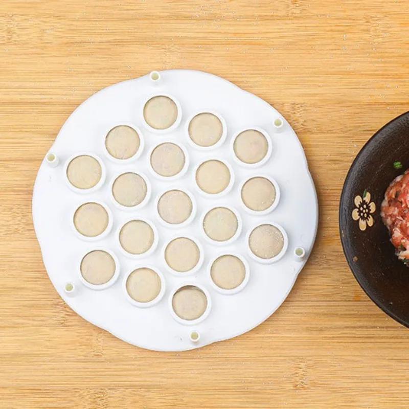 Ravioli Maker Making Patty Dough Press Manti Mould Pelmeni Pasta Mold Dumpling Kitchen Tools Cuisine DIY 19 Holes