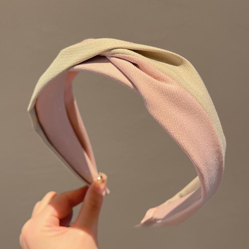 Повязка на голову с высоким черепом, универсальная повязка на голову для выхода в свет, повязка на голову для умывания лица, повязка на голову с широкими полями