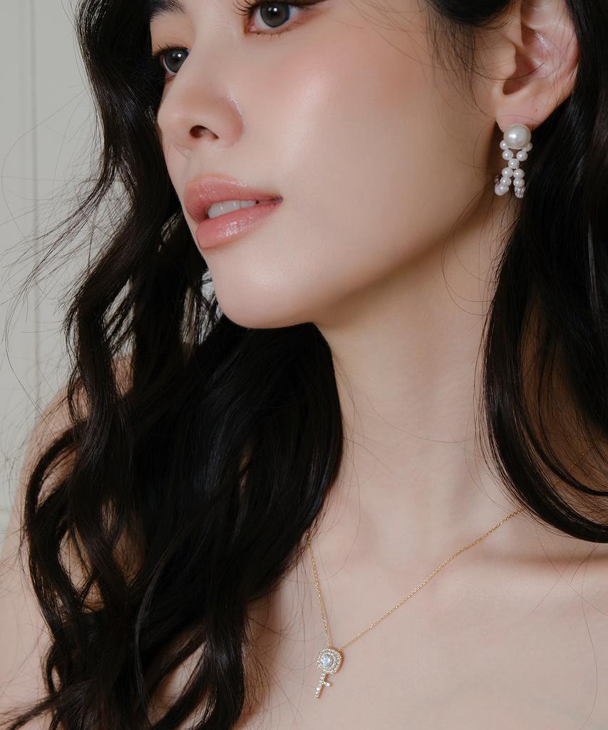 Серьги Reve X Pearl Curve
