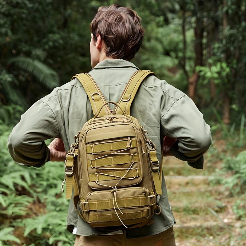 Men's Training Backpack, Multi-functional Travel Bag For Outdoor Hiking Mountaineering,Tactical Hunting Bag