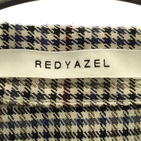 REDYAZEL Гусиная лапка Туника с длинным рукавом F Коричневый цельный Женский Б/У