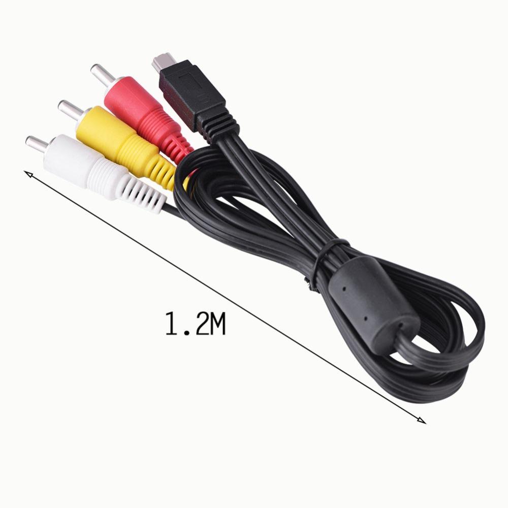 Длина 1,2 м Demeras Мини-кабель Plug and Play Стабильный видео/аудио AV-кабель для камеры Canon IXUS 990 IS 980 IS 970 IS 870 IS 200