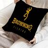 Наволочка с логотипом B-Browning Мультяшный Подарок Чехол для подушки Спальня Дом Диван Стул Сиденье Декор Чехол для подушки