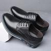 Retro Men Shoes Business Leather Shoes Fashion Casual Shoes for Men Black Brown Breathable Loafers Comfort Men'shoe