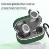 Earphone Cover Soft Bluetooth-compatible Headset Protective Anti-fall Silicone Case with Hook for SoundPEATS