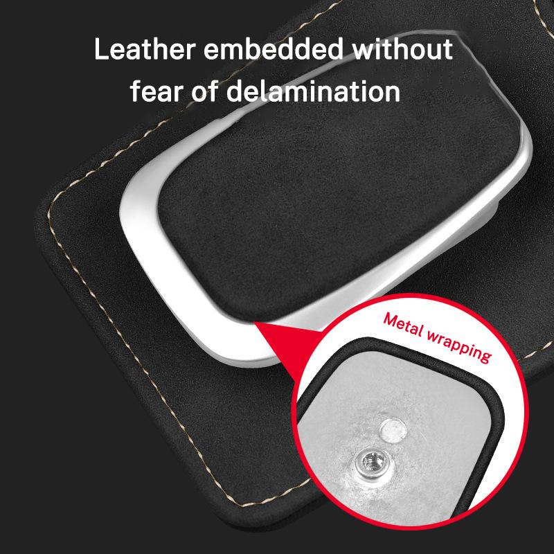 XKJ1 1Pc Car Logo Sun Visor Sunglasses Clip Glasses Case For Mercedes Benz AMG W203 W204 W205 W211 W463 W210 W212 W213 W218 W176 W218