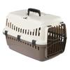 Dog Transport Box - EXPEDITION - 48x32x32cm - Cream and Taupe - Car Safe