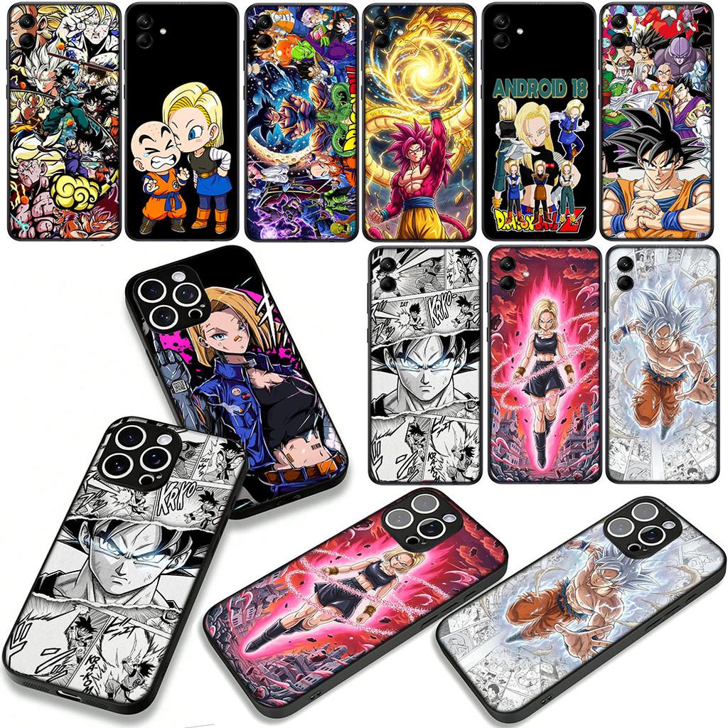Dragons Gokus Balls Android 18 Phone Cover Case for Xiaomi Poco X7 X6 X5 F7 F6 F8 Ultra F5 M6 M7 M8 Pro C85 C75 C65 C71 C61