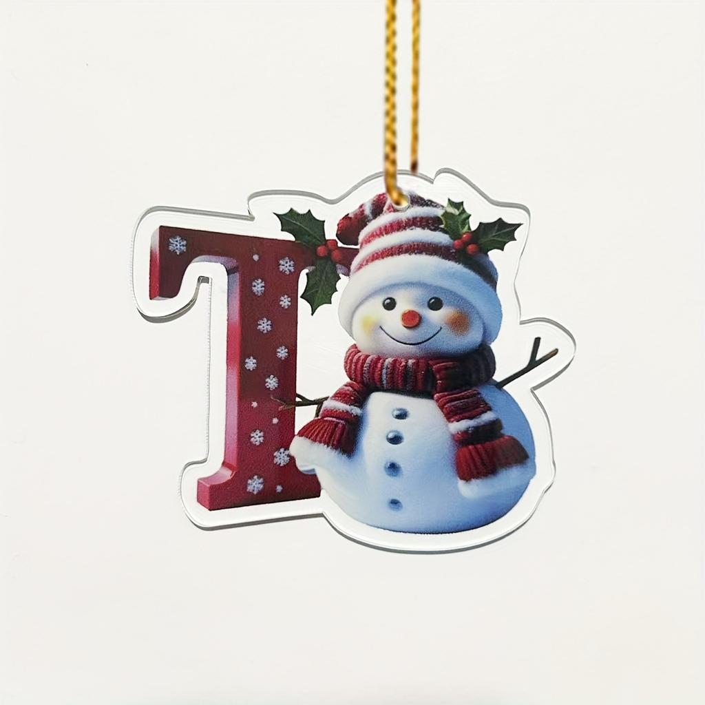 Christmas Decoration Pendant Christmas Tree Tag Theme Party Crafts Ornament