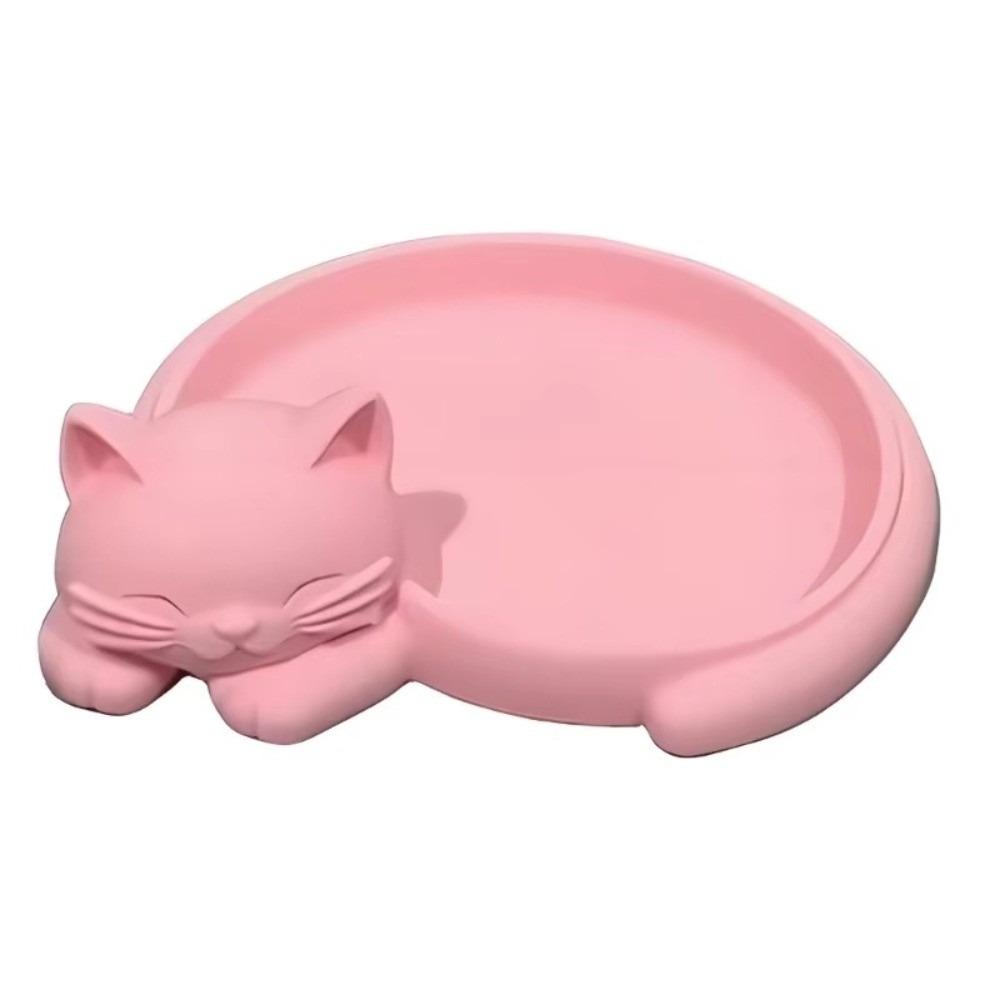 Cat Shaped Storage Tray 3D Printed Storage Holder Container Desktop Ornament  Table