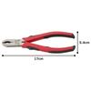 Tone Master Grip Pocket Screw 170mm Long BNP-175G Pliers, Red,