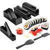 10 Pcs Sushi Maker Kit DIY Sushi Mold Press with Sushi Rice Roll Mold Sushi Maker Rice Roll Mold