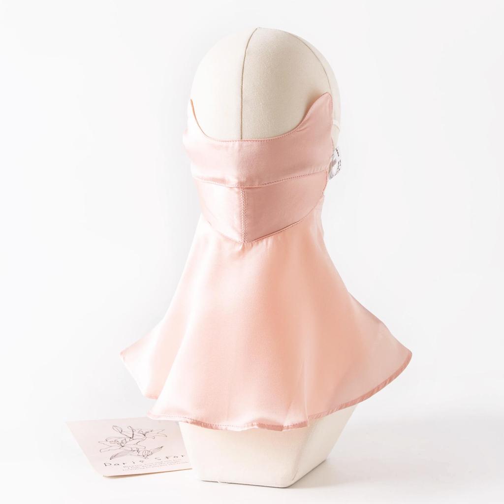 Summer Silk Anti-UV Women's Lightweight Face Mask: Eye Protection & Large Mulberry Silk Driving Cover