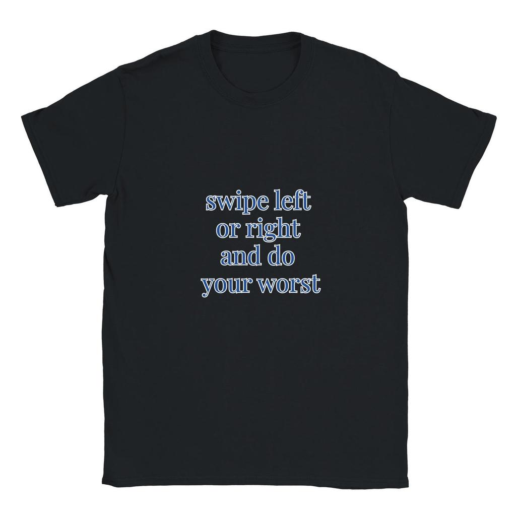 Swipe Left or Right Sarcastic T-Shirt