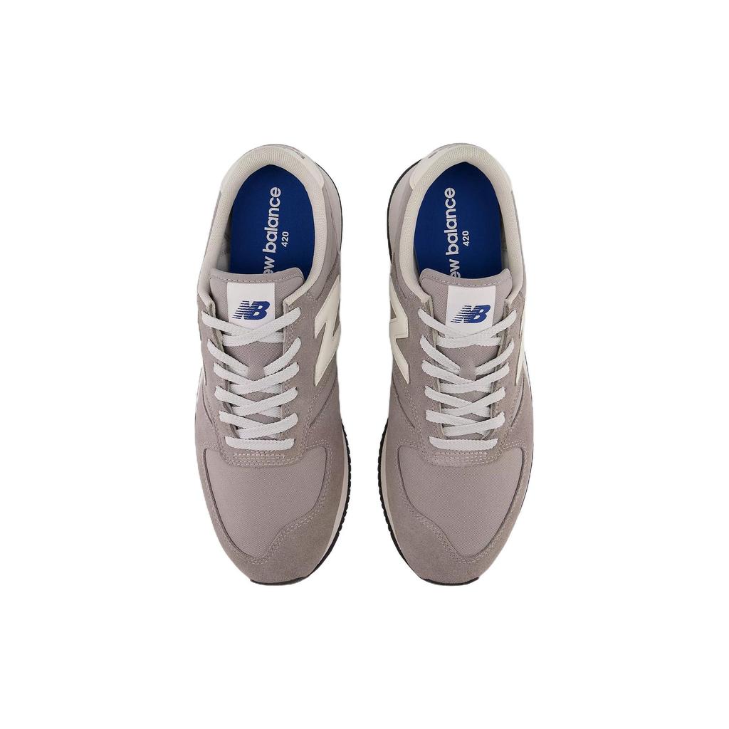 New Balance 420v2 Серые кроссовки унисекс Белые UL420TF2