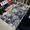 HYBXAXC Anime Office Table Accessories Cat Mask Flower Pads Mouse Pad xxl Gamer 900x400 Gaming Mosuepad Speed Large Computer Mat