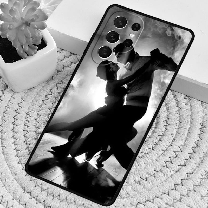 Латинский Танго Танцующий Танец Силиконовый Чехол для Телефона Для Samsung Galaxy note 10 pro S26 S25 S24 S23 S22 S21 Plus S25Ultra Capa Чехол
