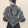 New Luxury Butterfly Scarf Shawl For Women Muslim Scarf Shawl With Tassels Party Shawl Muslim Headscarf Party Shawl