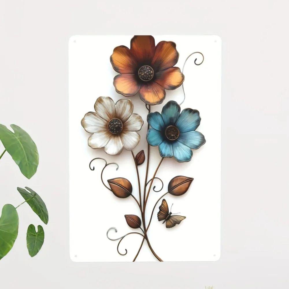 Ретро металлические картины, мебель, украшение гостиной 20x30см