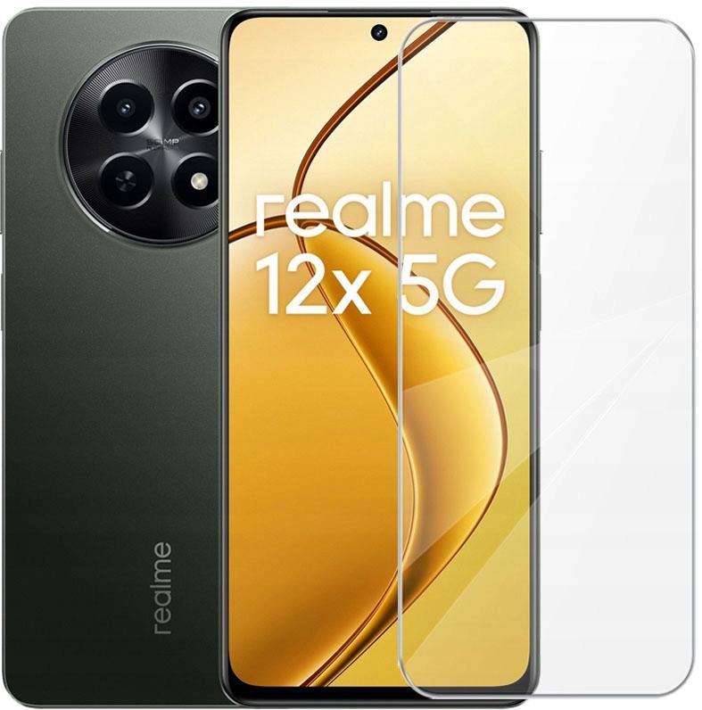 2x Tempered Glass for Realme 12x 5G - 2.5D, 9H Screen Protector