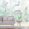 Electrostatic Glass Film Sticker Creative Chic Window DIY Glass Decals Prismatic Butterfly Reusable Accessories Home Decorations